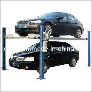 Clear Floor Plate Parking Car Lift (FPP708E), Four Post Car Lift