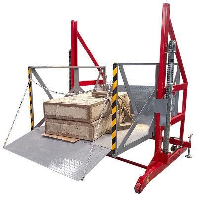 2000kg Removable Container Loading and Unloading Lifting Platform