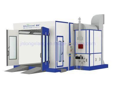 Car Spray Booth with Preparation Room