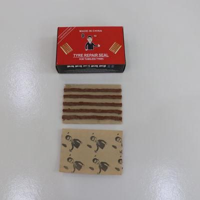 Puncture Tubeless Brown Rubber Strips Emergency Tire Repair Seal Strings