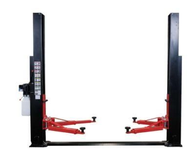 4000kg Capacity 2832mm Height of Rack Steel Strong Structure Two Post Car Lift