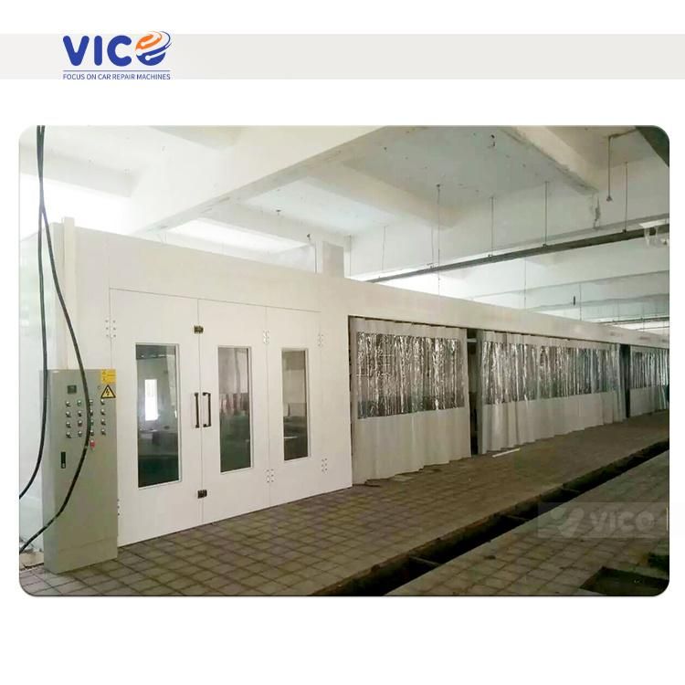 Vico Car Painting Line Auto Body Repairs Masking Room