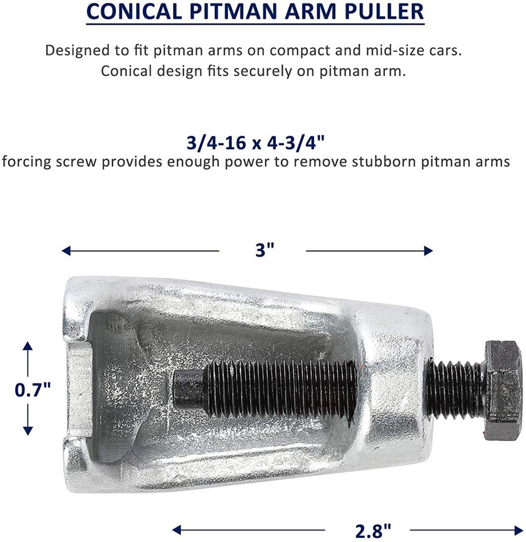 Ball Joint Separator, Pitman Arm Puller, Tie Rod End Tool Set for Front End Service, Splitter Removal Kit