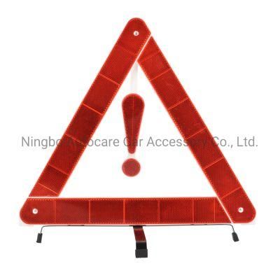 China Factory Hot Sale Roadway Safety Reflective Warning Triangle