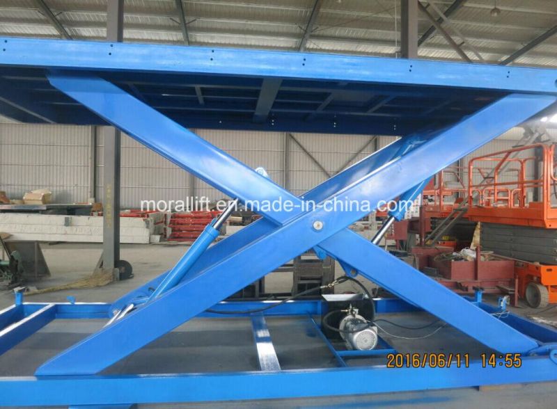 6 Tons Capacity Hydraulic Scissor Car Lift