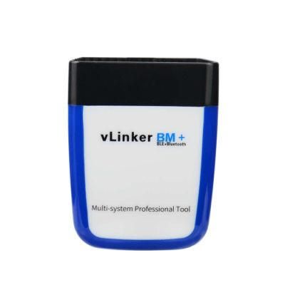 Original OBD2 Vgate Vlinker Bm+ Elm327 V2.2 for B-M-W Scanner Bluetooth 3.0 Android OBD 2 Car Diagnostic Elm 327 Auto Tool