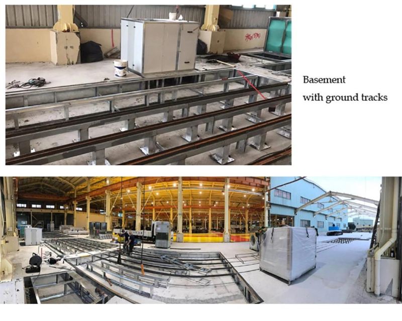 Industrial Spray Paint Booth with Energy Efficient Air Handling Unit
