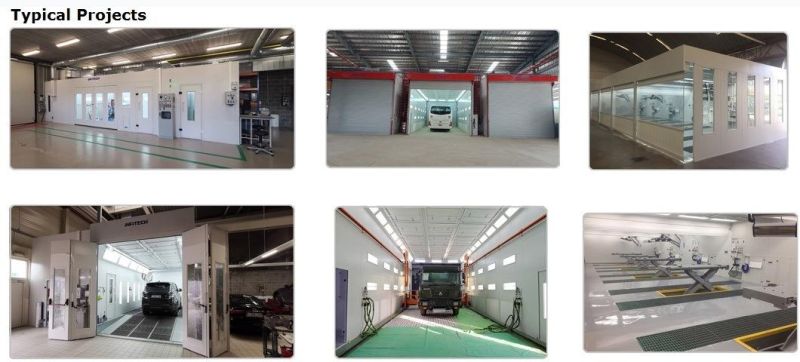 AS/NZS Standard Customized Full Downdraft Auto Car Painting Rooms