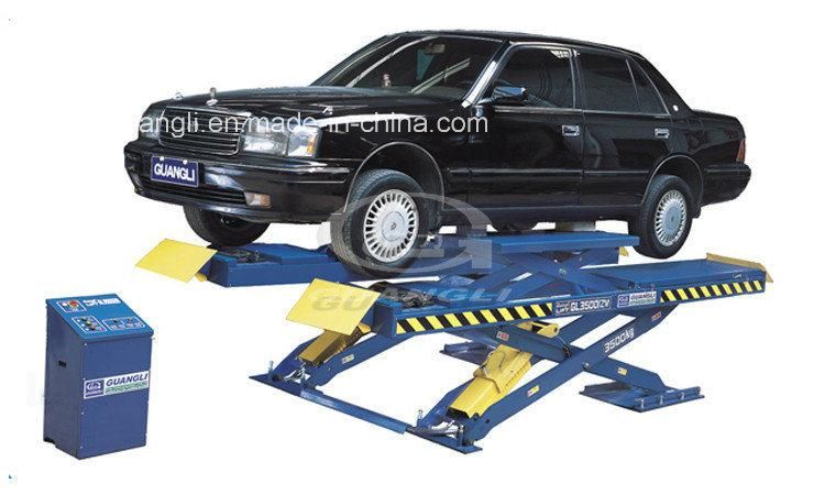 Chinese Professional Guangli Manufacturer Ce Certification and Scissor Design Car Lift