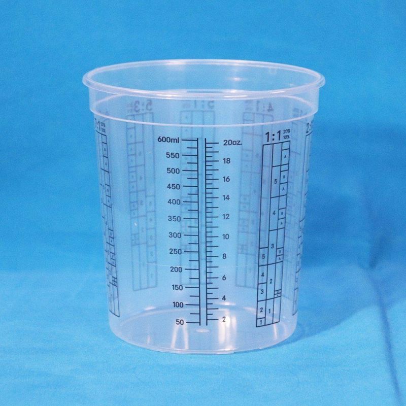 Made in China Disposable Plastic Mixing Cup for Car Paint