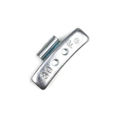 Fe /Steel Clip/Knocked on Wheel Balancing Weight with Zinc Plated 5g-60g for Alloy Rim