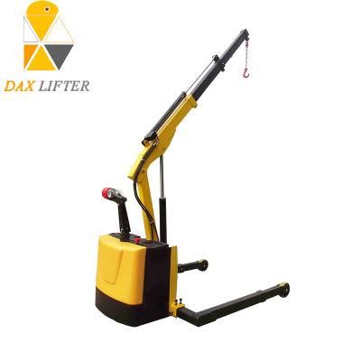 360 Degree Rotation Hydraulic Electric Shop Crane with CE
