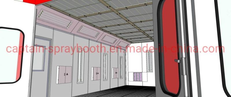 CE Certificate Car Spray Booth Dry Booth/ Paint Booth