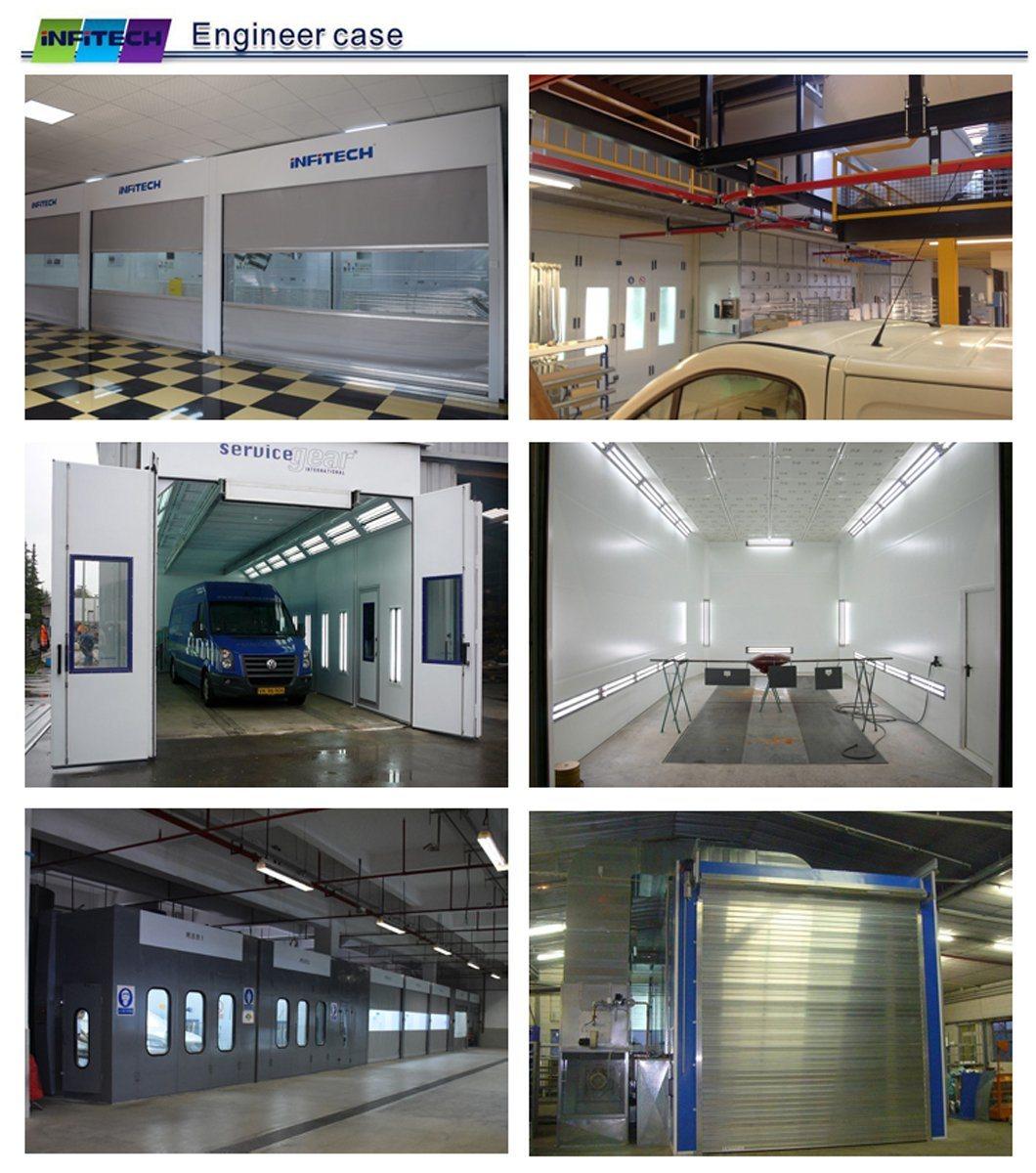Ce Certification Full Downdraft Airflow Spraying and Drying Booth for Commercial Vehicles