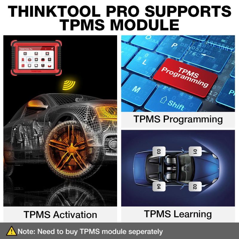 Thinkcar Thinktool PRO Full System Auto Diagnostic Tool ECU Coding Key Fob Program Professional OBD2 Scanner Pk Launch X431 V