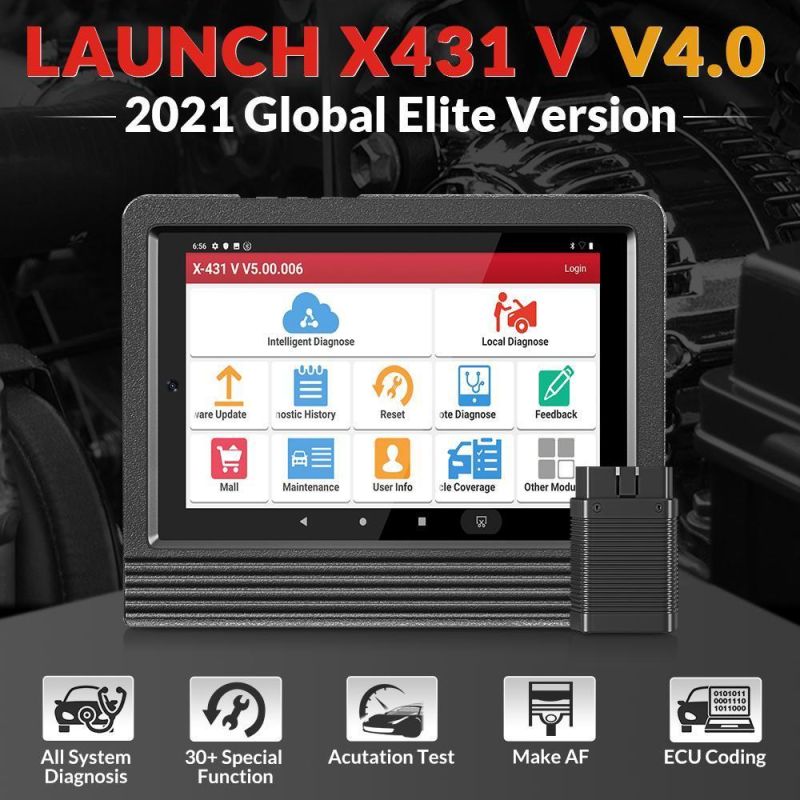 High Cost-Effective Launch X-431 V V4.0 Full System Auto Scan Tool Automotive Diagnostic Device