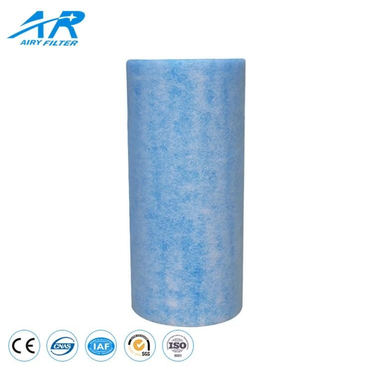 Blue and White Polyester Pre Air Filter for Spray Booth