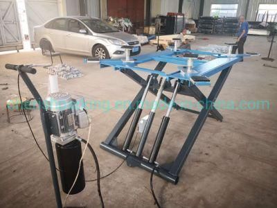 Movable/Portable Hydraulic Scissor Lift Car Lifter for Repair with CE