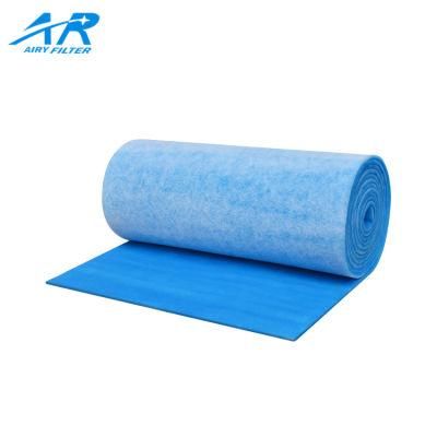 G4 Polyester Pre Air Coarse Filter, blue and White Filter for Spray Paint Booth