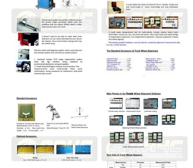 AA4c Truck Wheel Aligner (AA-WA380)
