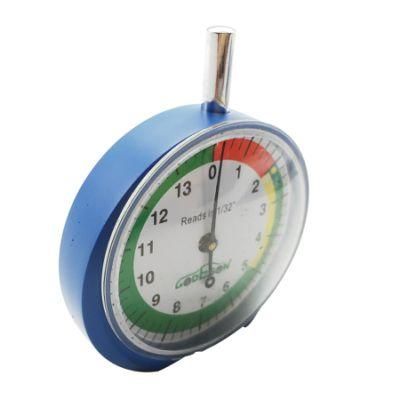 Custom Wholesale Dial Type Tire Tread Depth Gauge for Motorcycle, Car, Truck and Bus