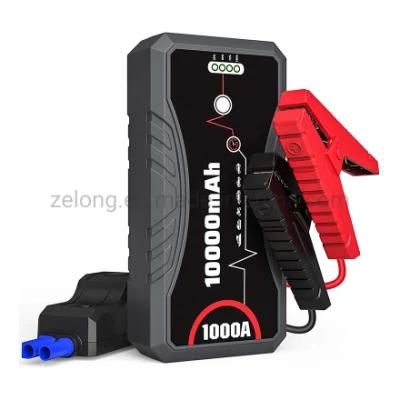 800A Peak Lithium Portable Vehicle Battery Pack Jumper Box Car Jump Starter