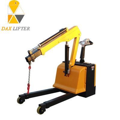 700kg Capacity Battery Powered Workshop Use Engine Handling Crane Machine