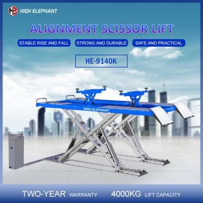 Super Low Profile Structure Scissor Lift for on-Ground Installation