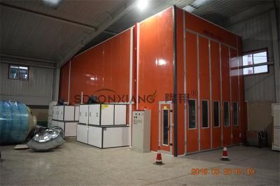 Bus Spray Paint Booth Baking Oven Large Spray Booth Paint Oven for Sale