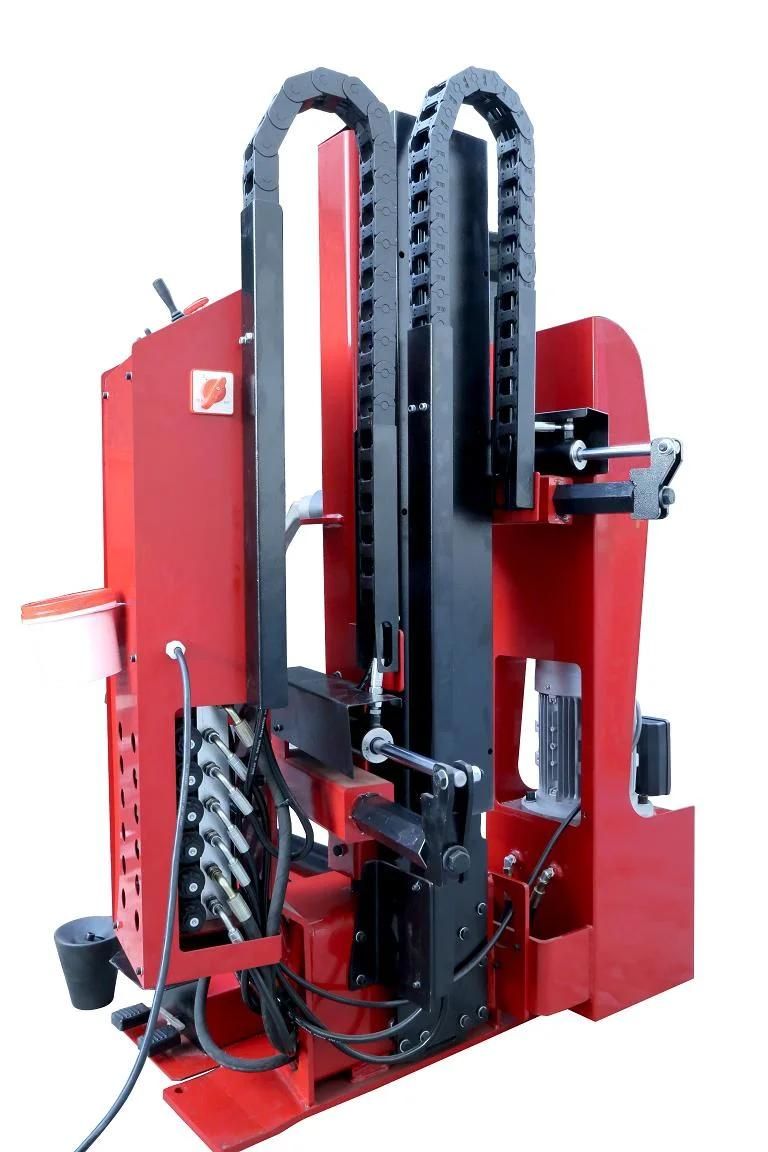 Vertical Design Heavy Duty Semi Automatic Pneumatic Tyre Changer for Truck Repair