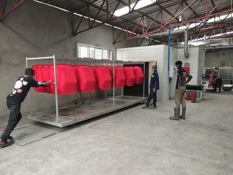 Powder Coating Line Powder Booth High Temperature Curing Oven