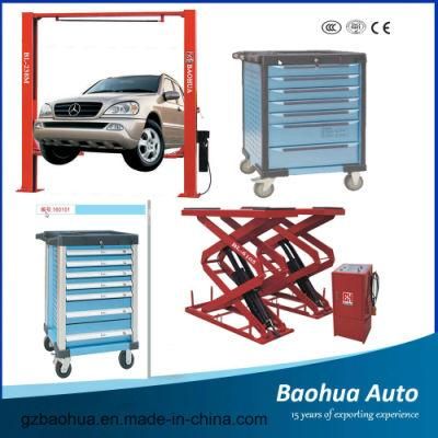 Two Post Car Lift/Siccor Car Lift/Tool Cabinet