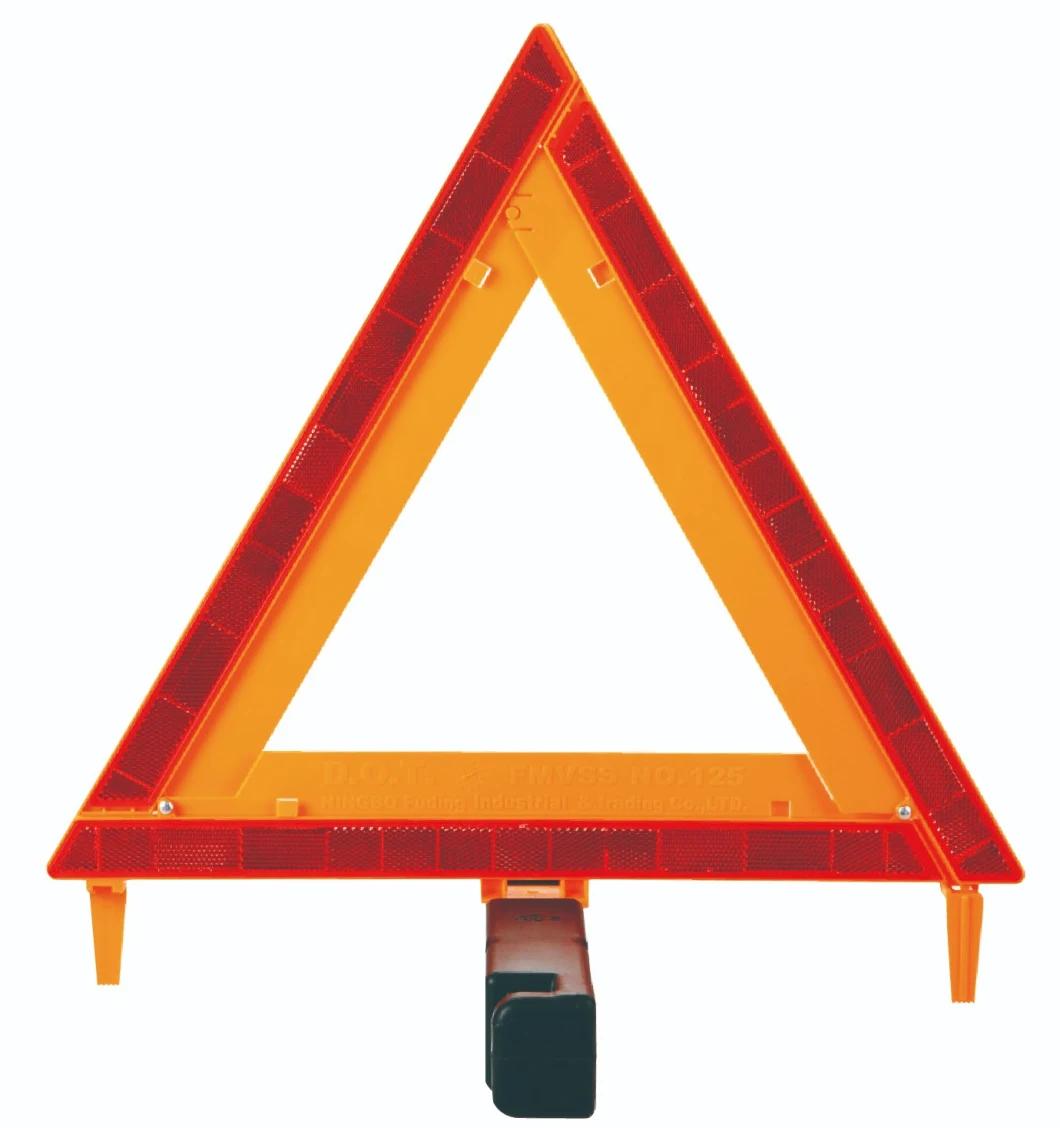 DOT Safety Roadside Reflector Emergency Triangle Kit Warning Triangle