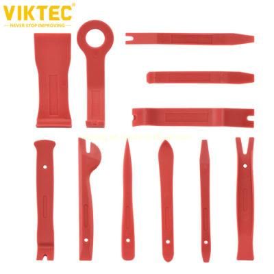 Viktec 11PC Automotive Car Door Trim Removal Pry Tool Set for Car Body Panel Dash Radio Body Clip Installer Kit (VT01114)