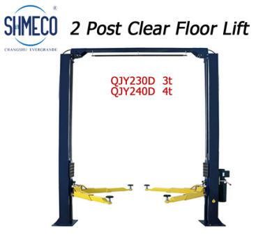 Hydraulic Portable Electric Double Post Car Lift Equipment with CE