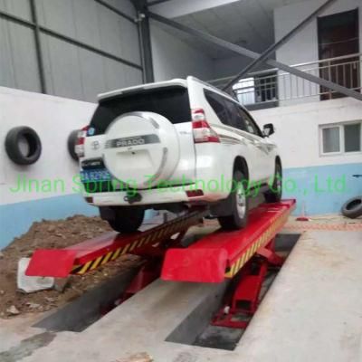 Big Shear Under-Ground Alignment Scissor Lift Use for Car Lifting in Auto Repair Shop