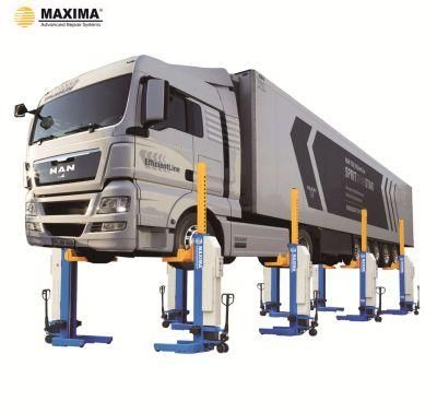 Maxima Wireless Heavy Duty Column Lift Free Connection Model FC85W Ce
