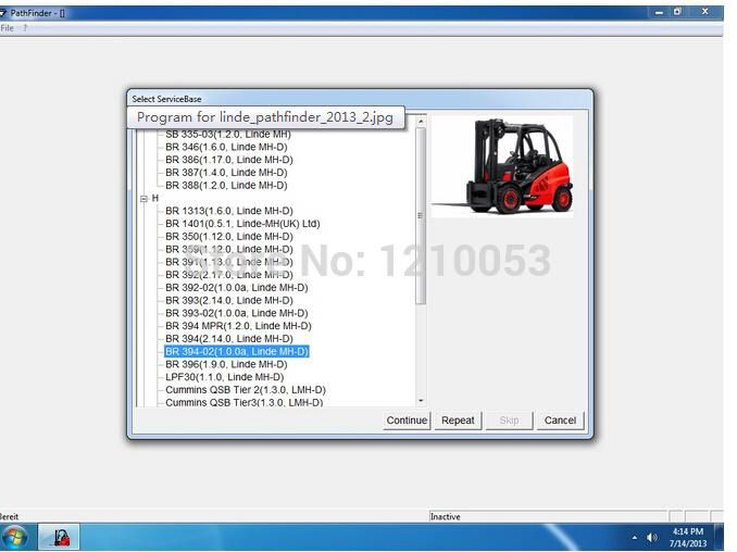 Linde Forklift Package Software Forklift Parts Lindos EPC + Truck Expert Repair +Truck Doctor + Pathfinder 3.5.8.2+Keygen