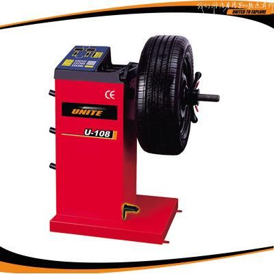 Unite Basic Hand Spin Wheel Balancer Lower Price Wheel Balancing Machine for Car Repair Shop U-108
