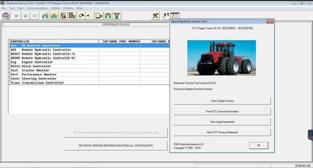 New Holland Electronic Service Tools (CNH EST 8.6 / 9.3 Engineering Level) +Diagnosticprocedures+White Cnh Dpa5 Kit