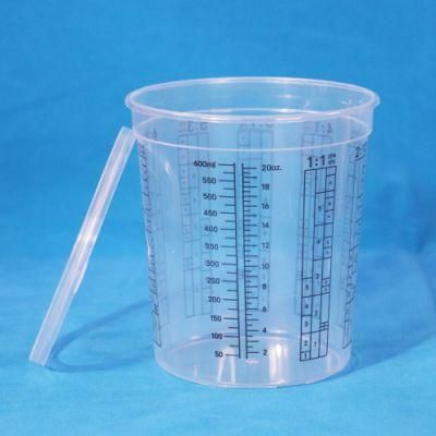 Paint Mixing Cup Disposable Painting Cup for Air Spray Gun