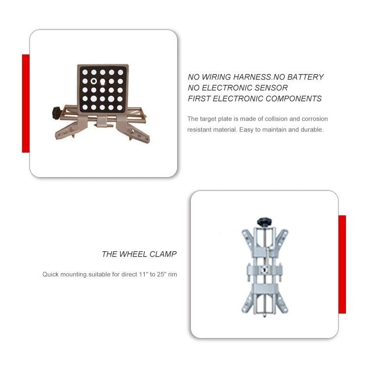 CE Vehicle Equipment Car Repair Shop 3D Wheel Alignment Machine Price with 4 Post Alignment Lift Wheel Aligner