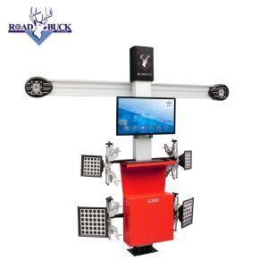 3D Wheel Alignment Equipment Machine for 2 Post Scissor Lift G300 Single Screen
