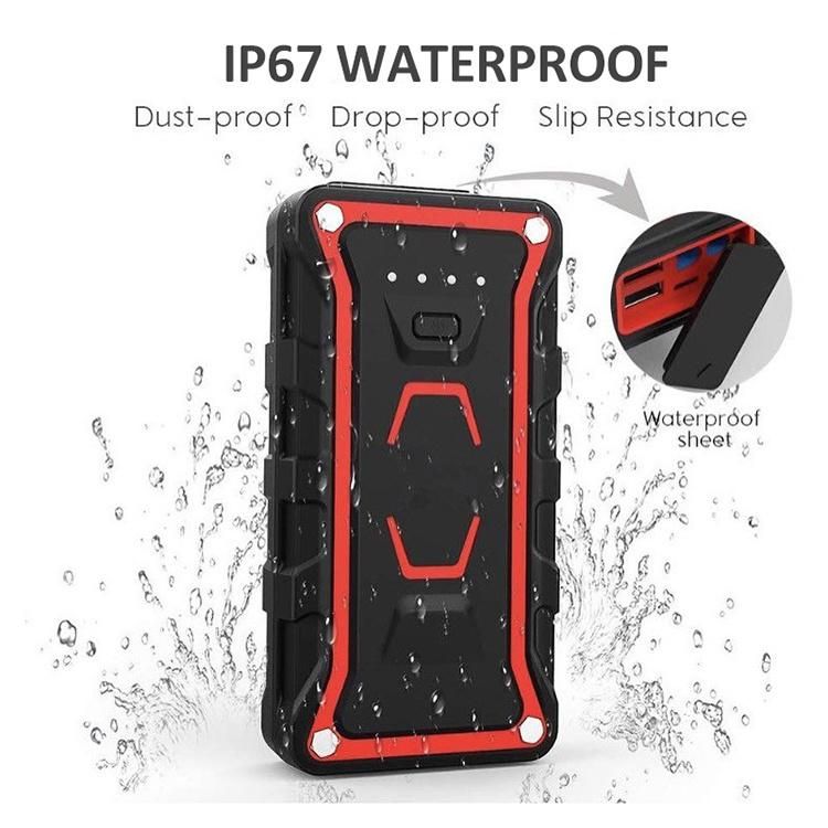 Waterproof Rugged Vehicle Jumper Box 1100A Peak Portable Battery Jump Pack Car Jump Starter