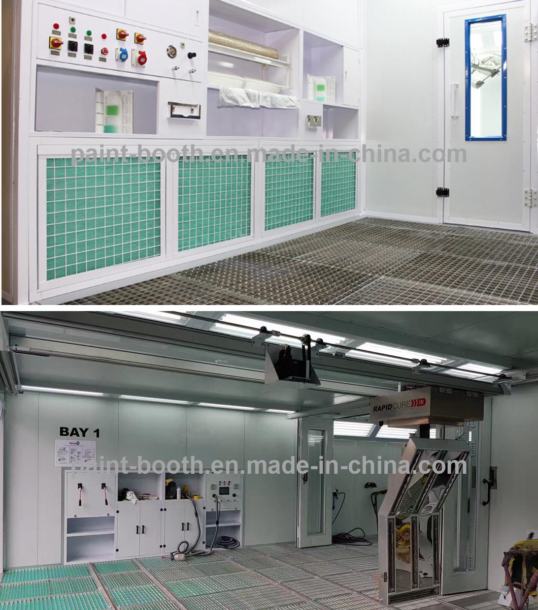 Infitech Ce Standard Multiple Work Stations Mixing Room &Prep Bay & Spray Paint Baking Curing Oven