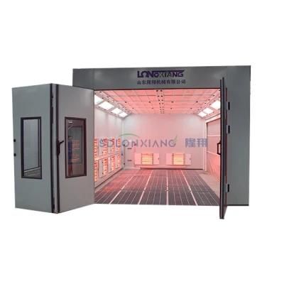 Car Spray Booth with Shortwave Infrared Lamp