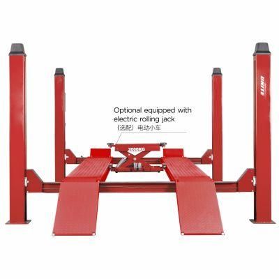 5.5 T Capacity U-F55 Four Post Lift Hydraulic Garage Car Lift Four Wheel Alignment 4 Post Lift for Sale