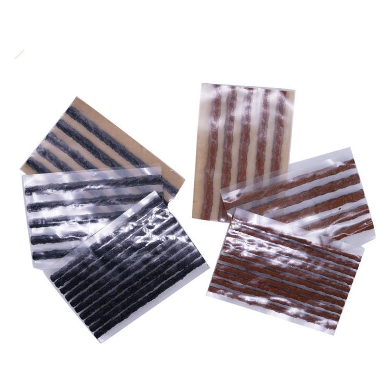 Motorcycle Tire Repair Rubber Sticker Tubeless Tyre Repair Seal String