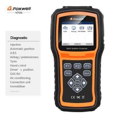 Foxwell Nt530 Multi-System Scanner Support Latest BMW 2018/2019 &amp; F Chassis Update Version of Nt520foxwell Nt530 Multi-System Scanner Support Lat