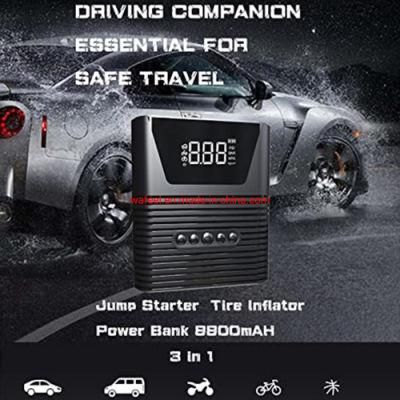 Car Battery Jump Starter, Rechargeable Battery Jump Start, Car Power Bank 8800mAh
